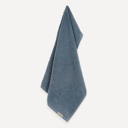 Toalha de Rosto Karsten Aspen Azul Sereno 100% Algodão 450g/m² 48cm x 80cm