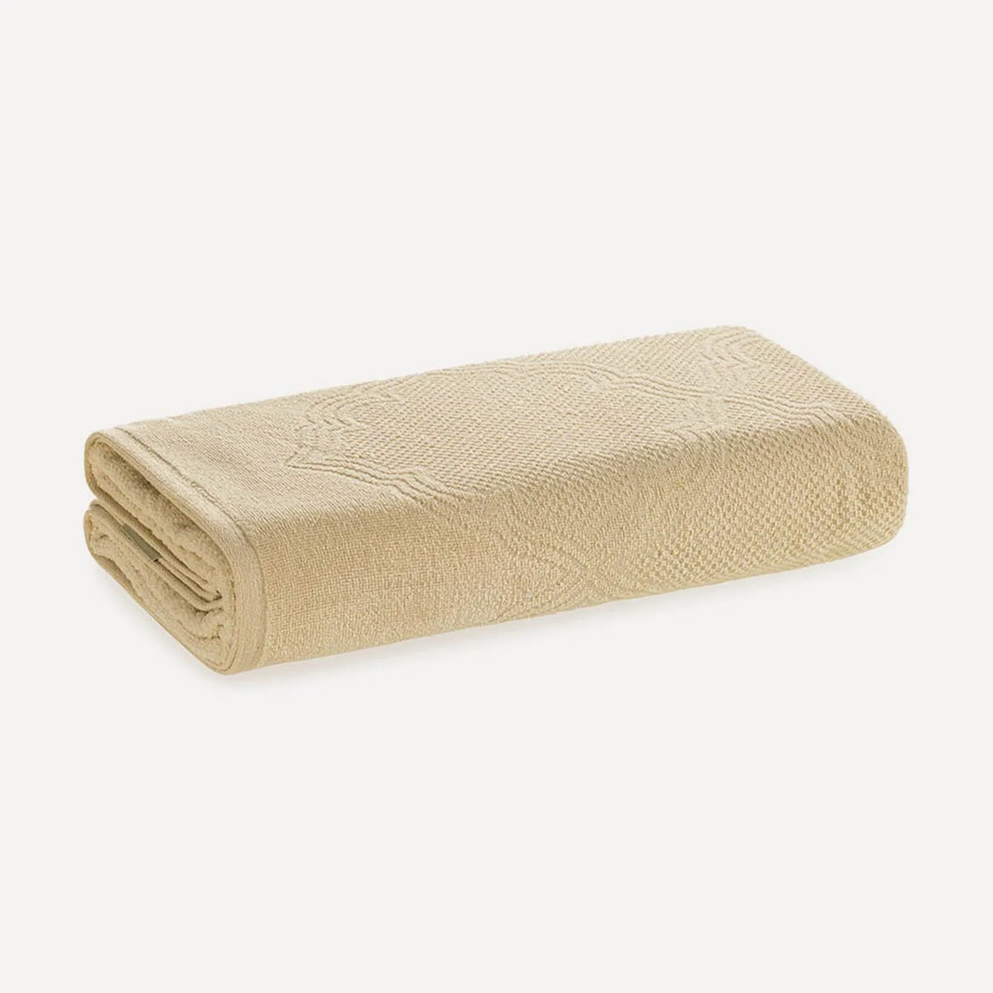 Toalha de Rosto Karsten Galbe Bege 100% Algodão 440g/m² 48cm x 70cm
