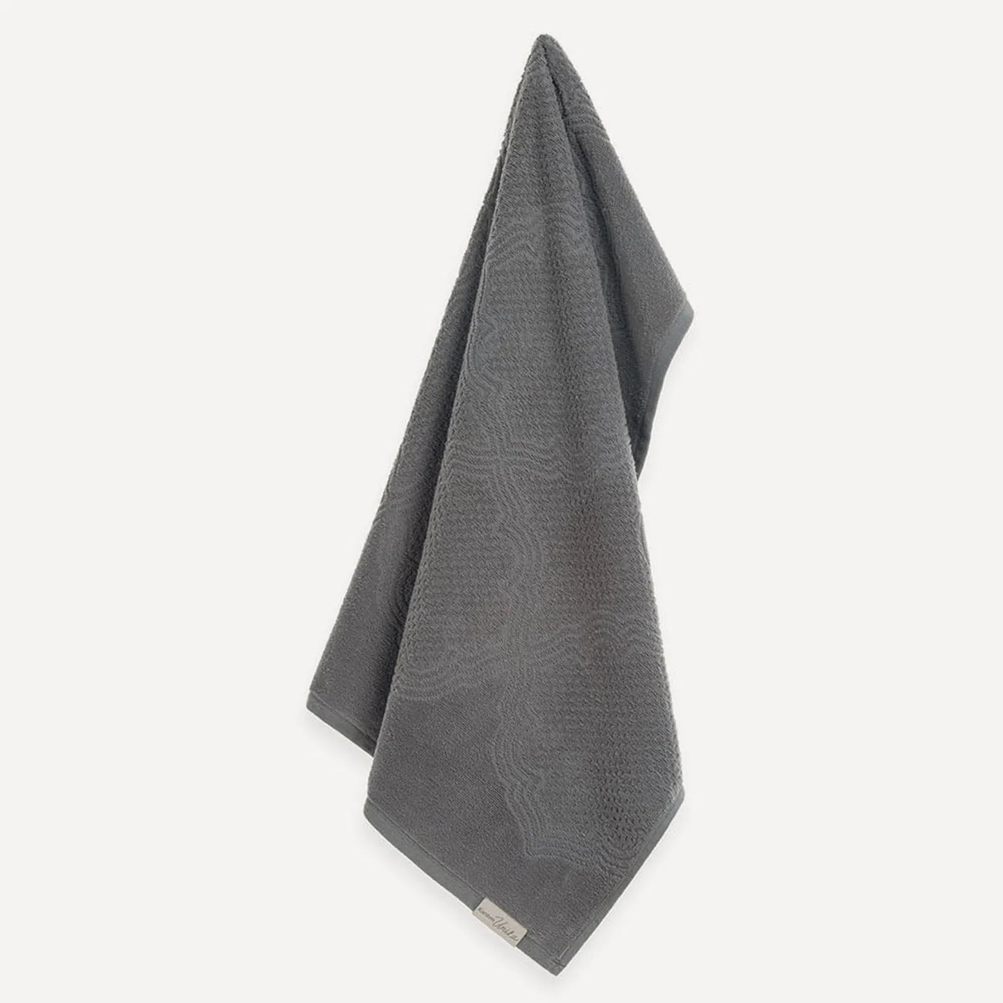 Toalha de Rosto Karsten Galbe Cinza 100% Algodão 440g/m² 48cm x 70cm