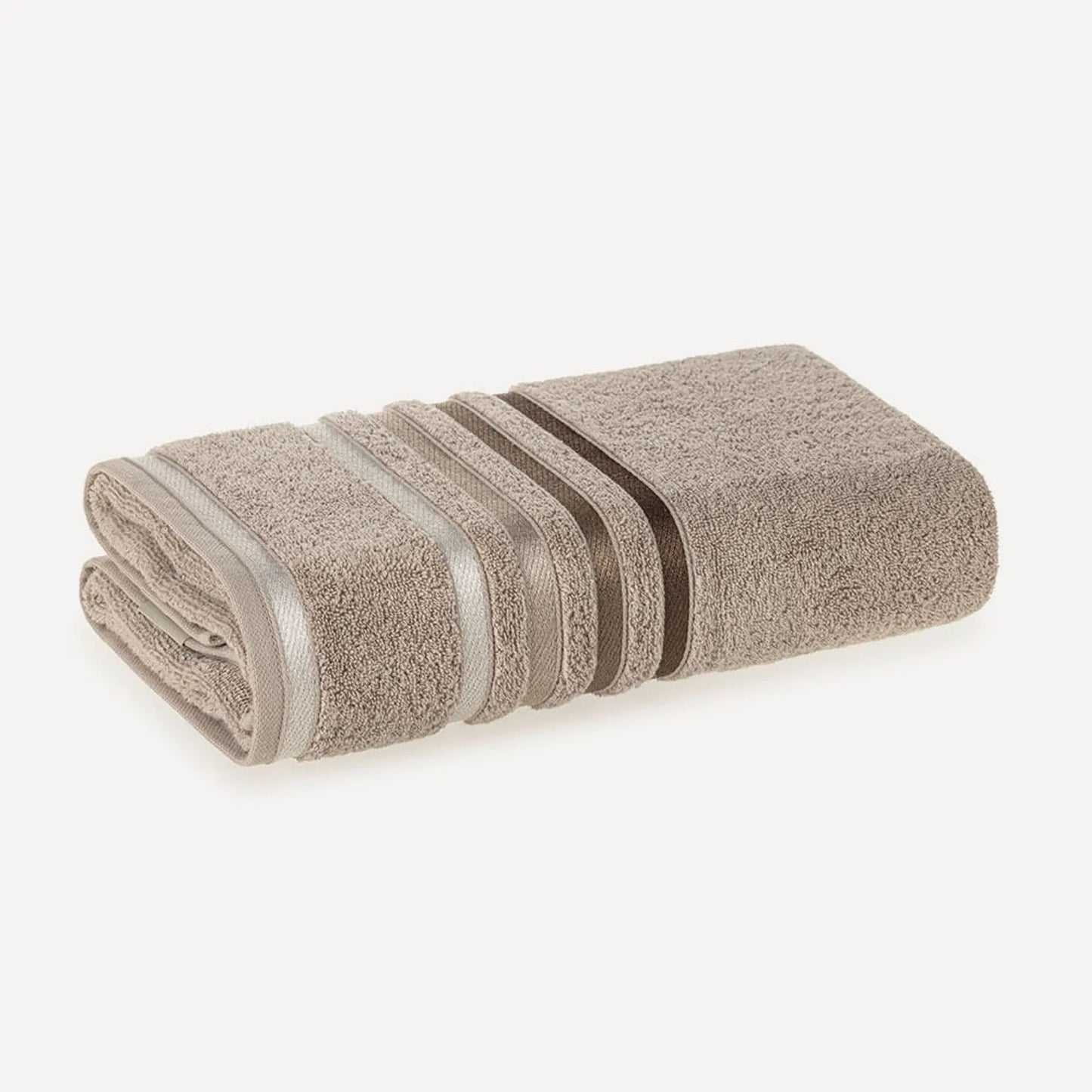 Toalha de Rosto Karsten Lumina Cinza 100% Algodão 500g/m² 48cm x 80cm