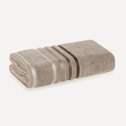 Toalha de Rosto Karsten Lumina Cinza 100% Algodão 500g/m² 48cm x 80cm
