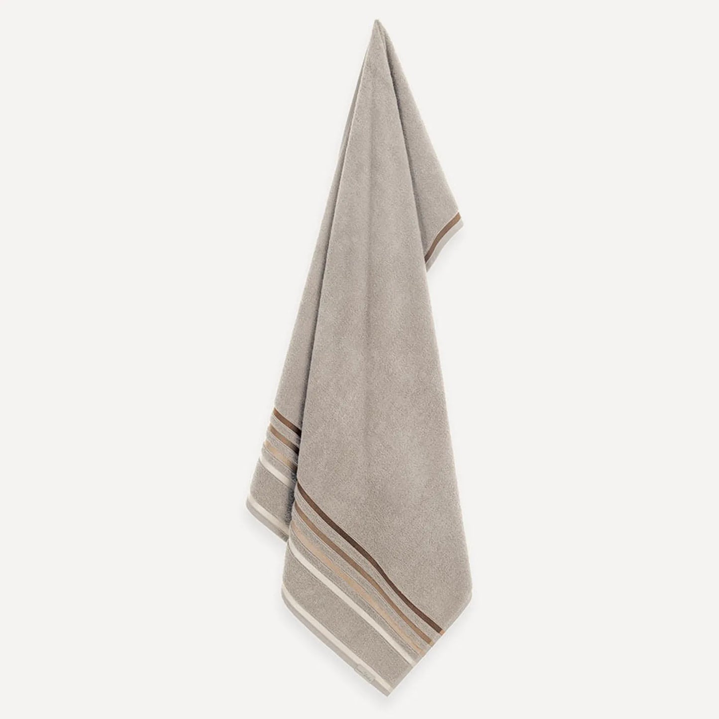 Toalha de Rosto Karsten Lumina Cinza 100% Algodão 500g/m² 48cm x 80cm