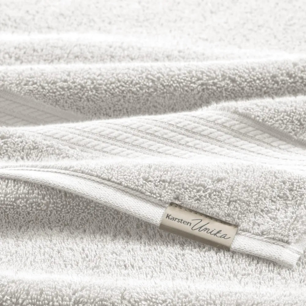 Toalha de Rosto Karsten Magna Branco 100% Algodão 500g/m² 48cm x 80cm
