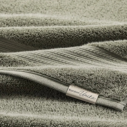 Toalha de Rosto Karsten Magna Verde 100% Algodão 500g/m² 48cm x 80cm