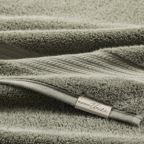 Toalha de Rosto Karsten Magna Verde 100% Algodão 500g/m² 48cm x 80cm