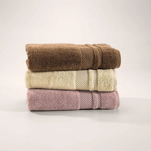 Toalha de Rosto Karsten Yves Olho de Tigre 100% Algodão Fio Penteado 450g/m² 48cm x 80cm