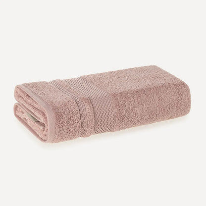 Toalha de Rosto Karsten Yves Rosa Pétala 100% Algodão Fio Penteado 450g/m² 48cm x 80cm
