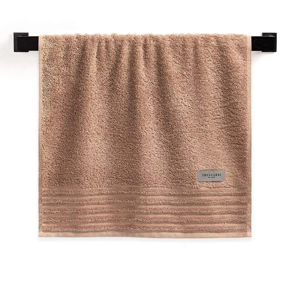 Toalha de Rosto Trussardi Imperiale Argila – 48 x 80cm