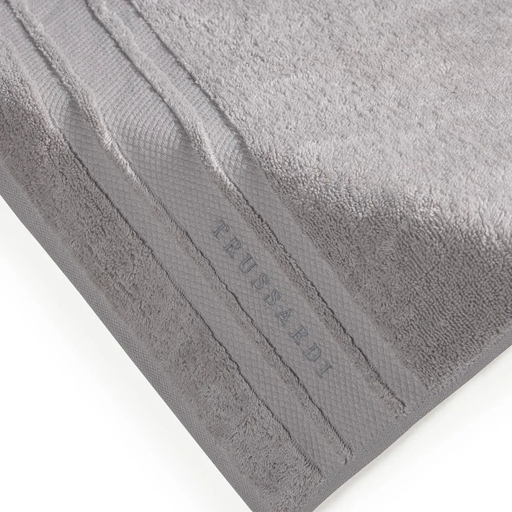 Toalha de Rosto Trussardi Lecce 100% Algodão Gelo 48x80cm