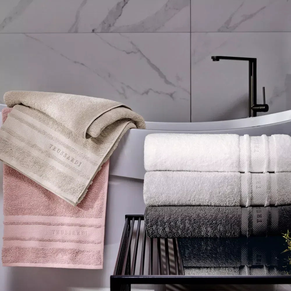 Toalha de Rosto Trussardi Lecce 100% Algodão Rosatti 48x80cm
