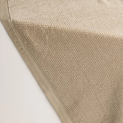 Toalha de Rosto Trussardi Maggiore 100% Algodão Bege Mocaccino 48x90cm