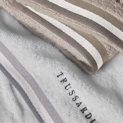 Toalha de Rosto Trussardi Montello 100% Algodão Branco 48x90cm