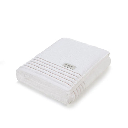 Toalha de Rosto Trussardi Palladio Branco/Rosato – 48 x 80cm