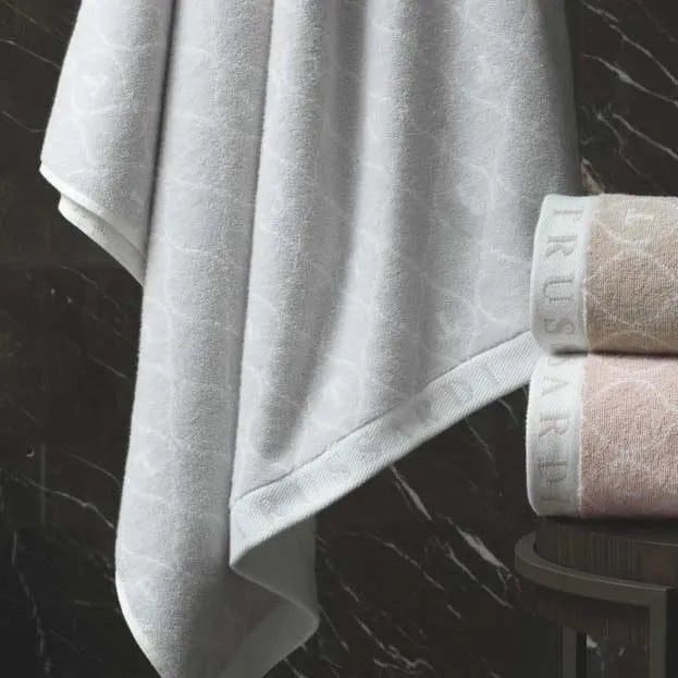 Toalha de Rosto Trussardi Speciale Cinza 48x90cm