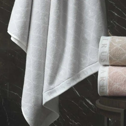 Toalha de Rosto Trussardi Speciale Cinza 48x90cm