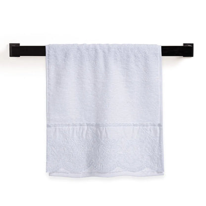 Toalha de Visita Trussardi Raffinato Branco Legno – 30x50cm