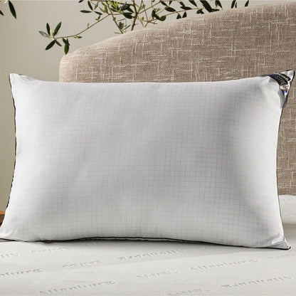 Travesseiro Altenburg Antistress Fios de Carbono Branco 50x70cm