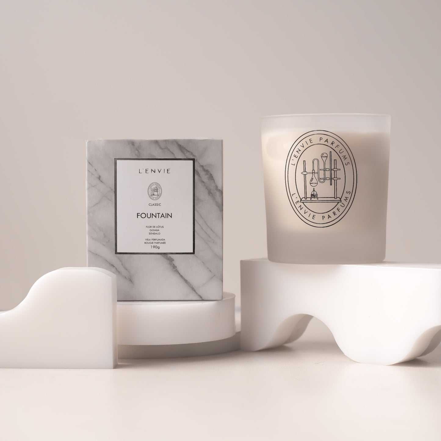 Vela Perfumada L'envie Fountain – 210g