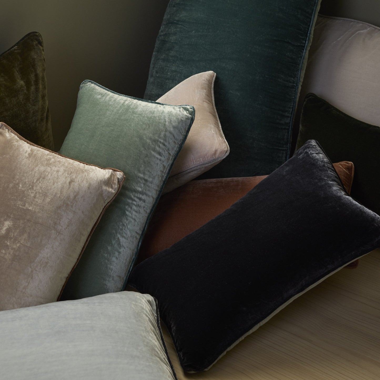 Almofada Rinzeira Buddemeyer Luxus Vellure Verde 30x50cm