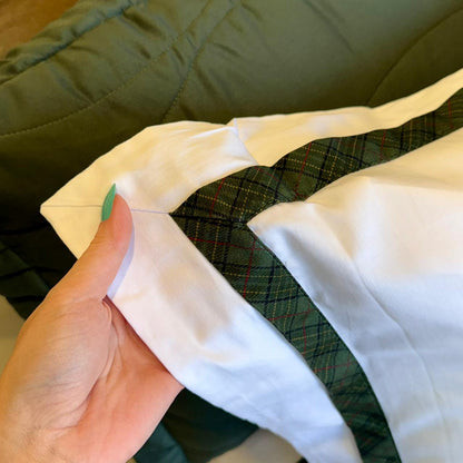 Almofada Trussardi Celebrazione 30x50cm Branco