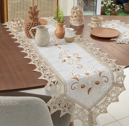 Caminho de Mesa Jolitex Macau 40x90cm