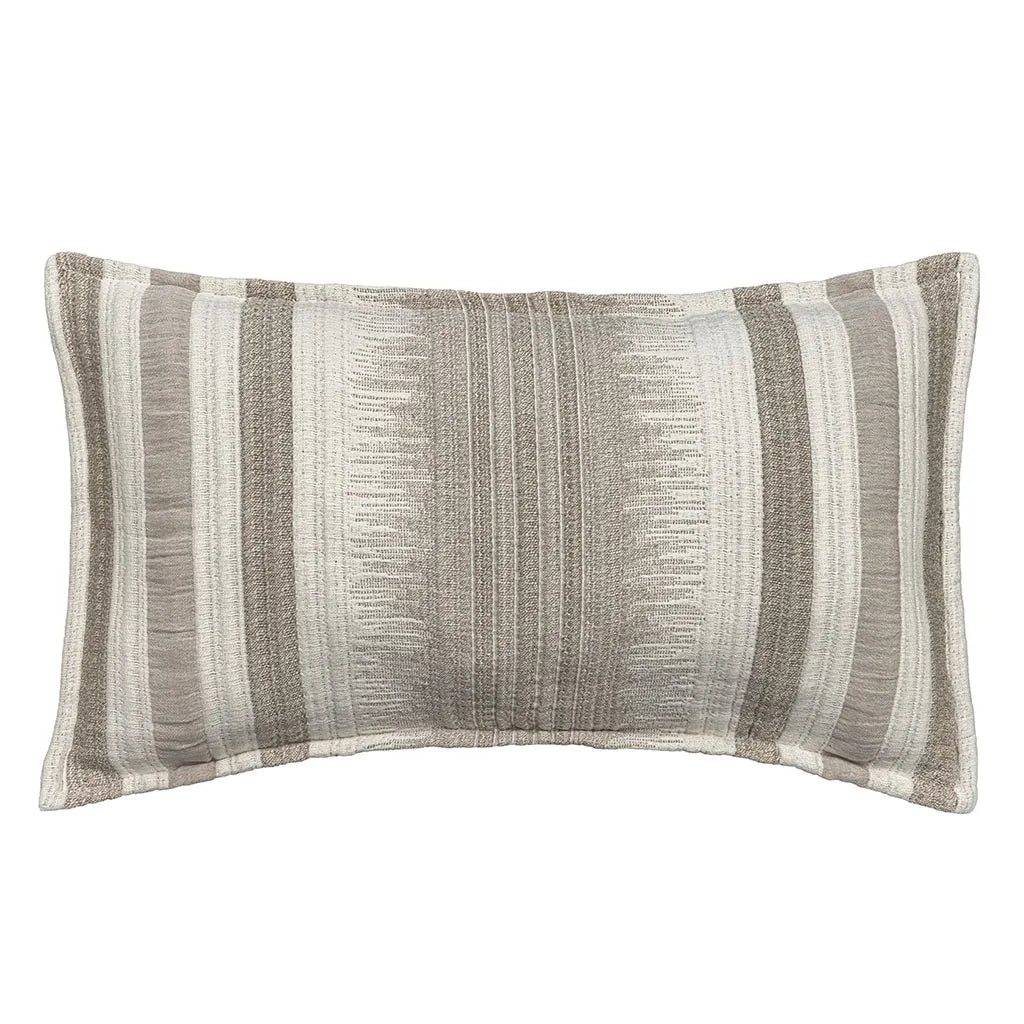 Capa de Almofada Naturalle Artesanal Jacquard Véu de Sintra 100% Algodão 35x60cm