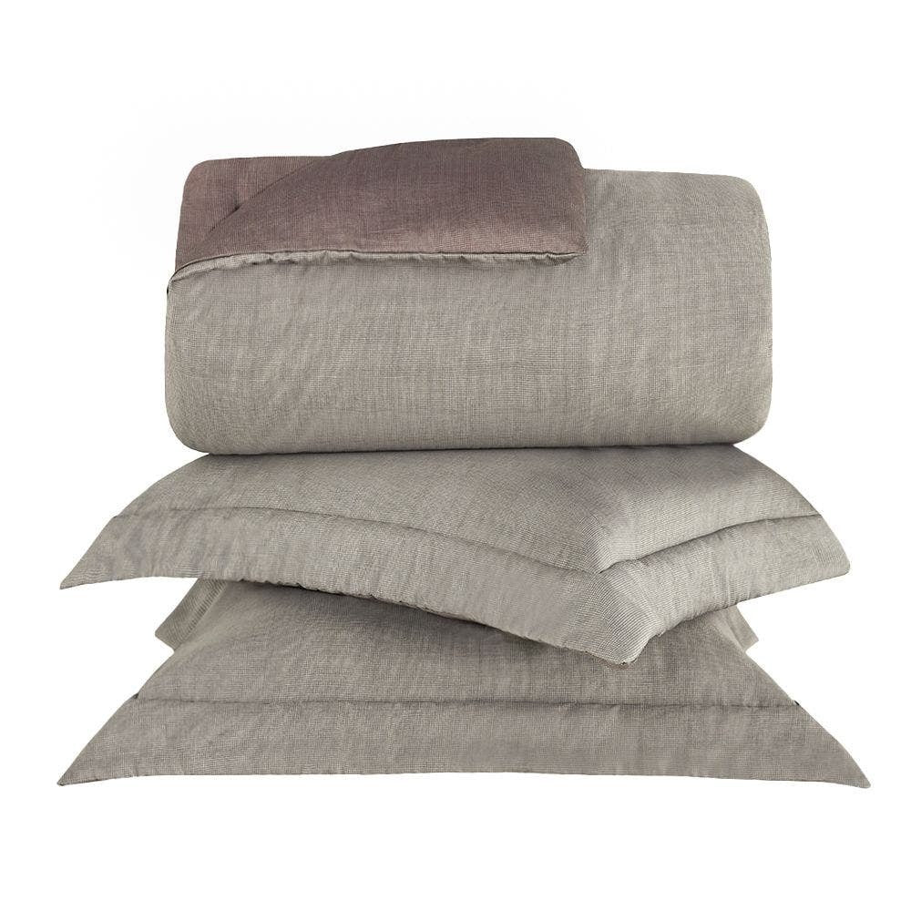 KIT COLCHA ORION QUEEN 3PC BUD VISION 260X250CM