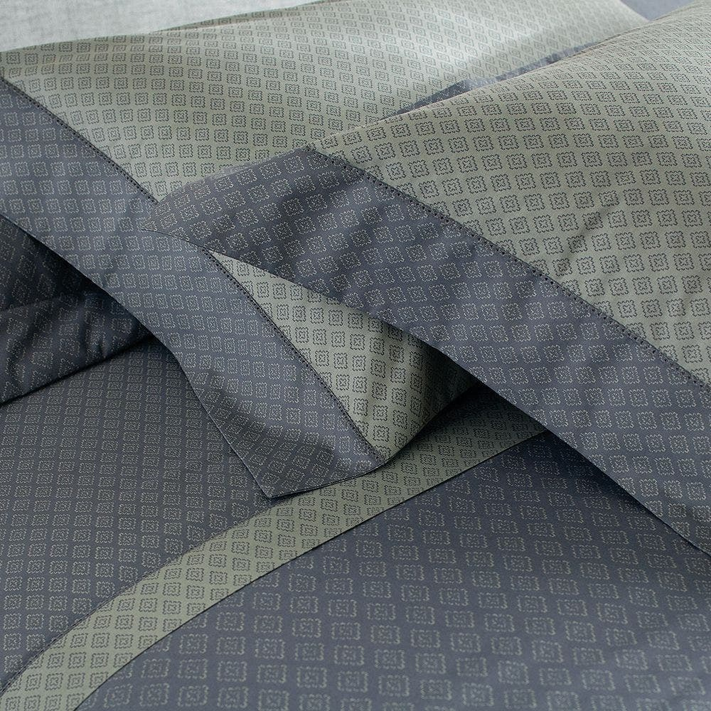 Jogo de Cama Gran Percalle Gavin 180 Fios 100% Algodão Casal Estampado