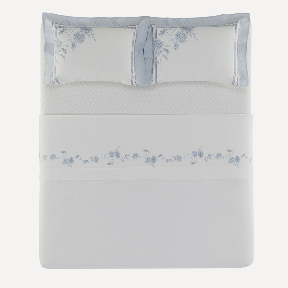 Jogo de Cama Queen 200 Fios 100% Algodão Mavie Karsten