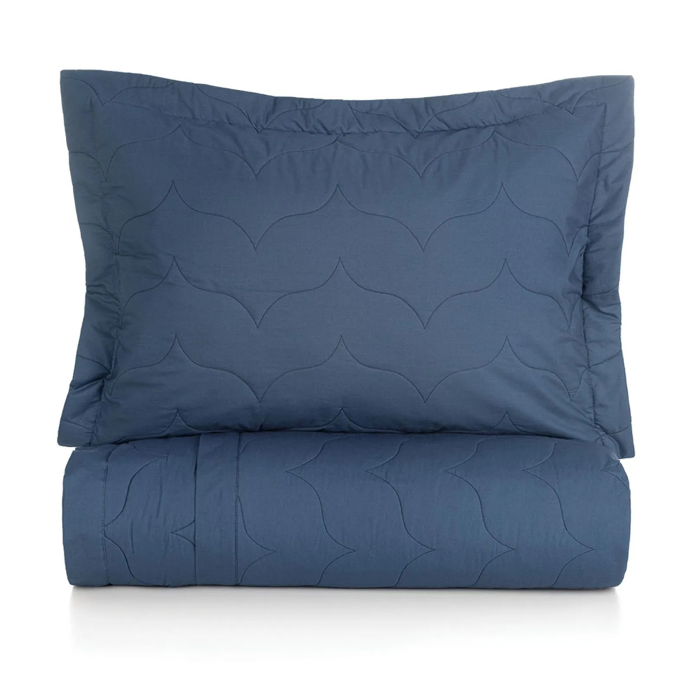 COLCHA 2 PECAS TOM MARINHO 1,80x2,60m