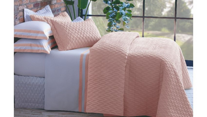Jogo de Cama Solteiro King Double Rosa 200 fios 100% Algodão Naturalle