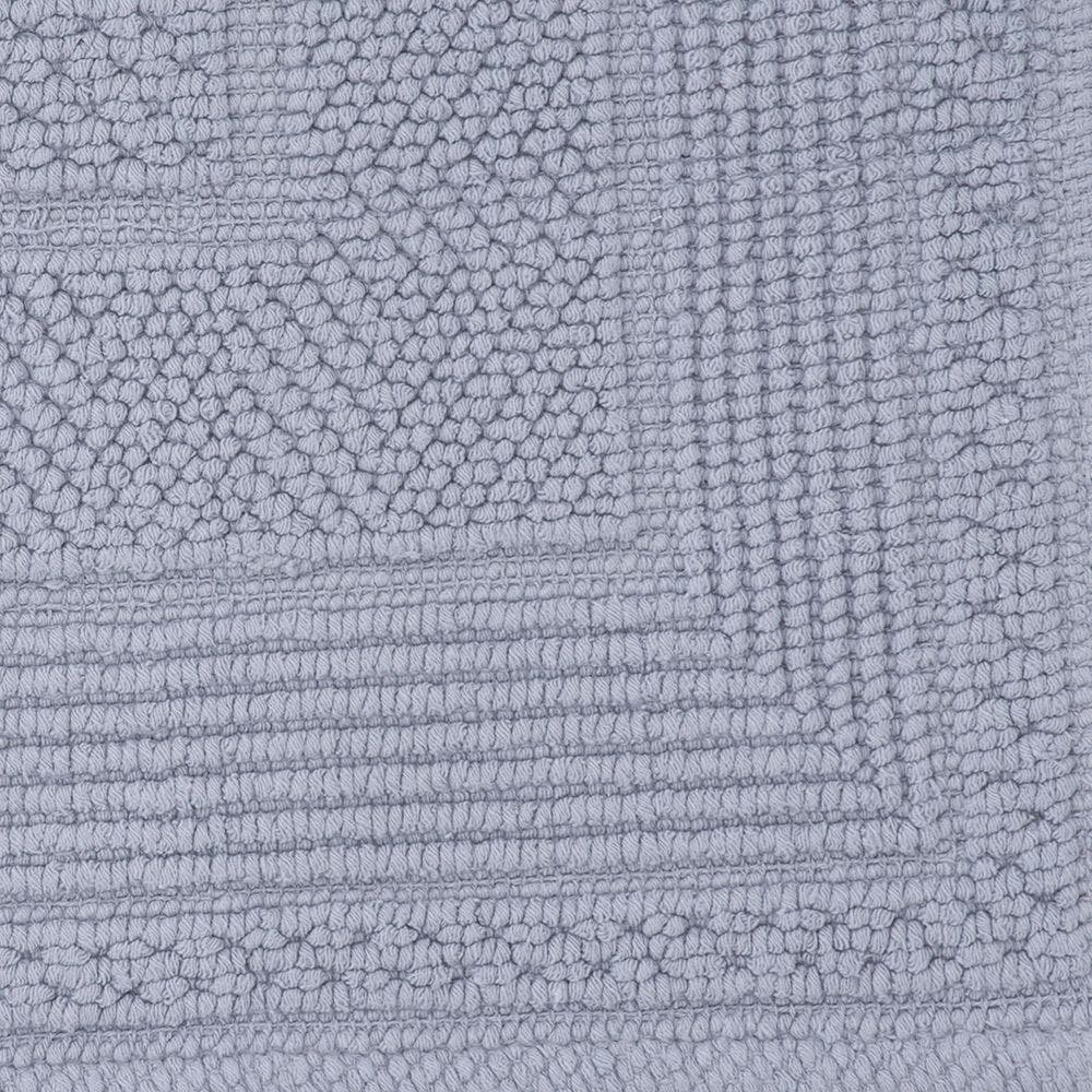 Tapete para Casa Legend 53x110 cm Cor Prata 100% Algodão