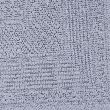 Tapete para Casa Legend 53x110 cm Cor Prata 100% Algodão