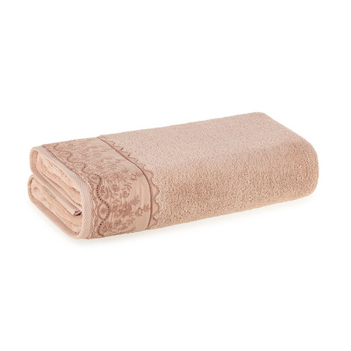 Toalha de Banho com Bordado Fio Penteado Antônia Rose