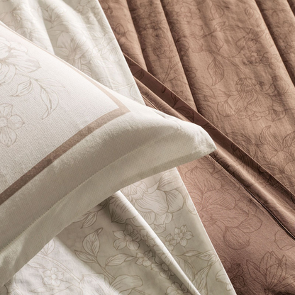 Jogo de Cama Queen com Capa de Almofada 100% Algodão Mallu Karsten