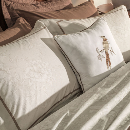 Jogo de Cama Casal com Capa de Almofada 100% Algodão Mallu Karsten