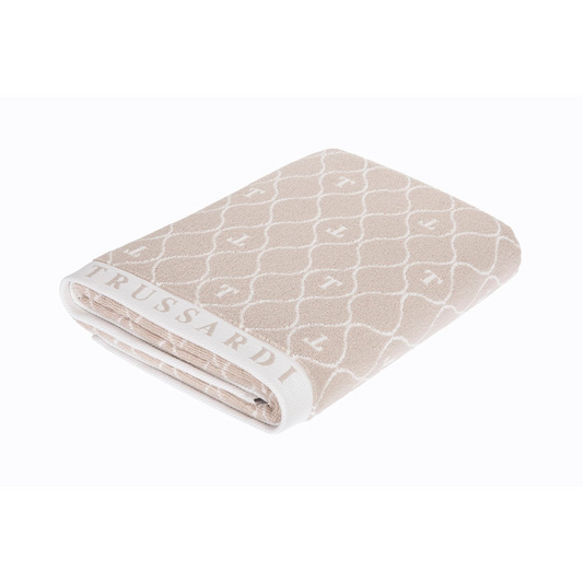 Toalha Banhão Trussardi Speciale Jacquard Fio Tinto Fendi