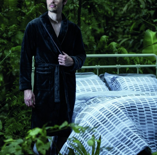 Roupão Atlântica Microfibra Milano Preto GG