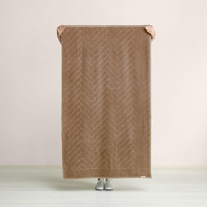 Toalha Banhão Fio Penteado 100% Algodão Aspen Marrom