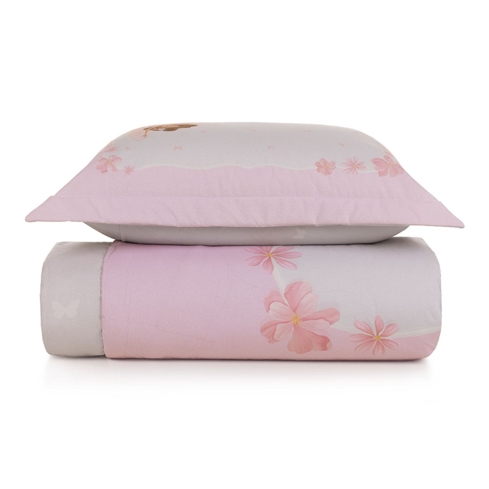 Jogo colcha Karsten Graciela 100% Algodão 180 x 260cm Solteiro Branco