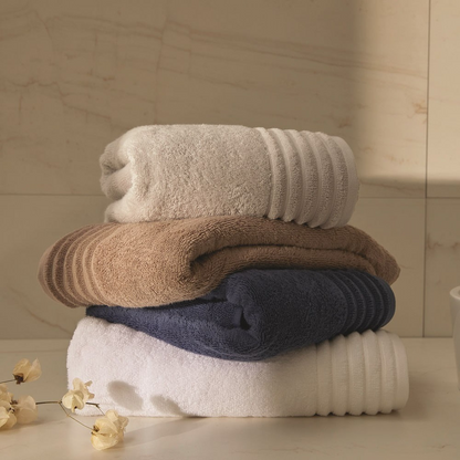 Toalha de Banho Trussardi Imperiale 100% Algodão Branco