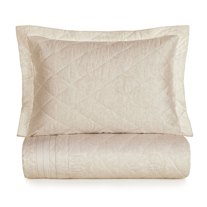 Jogo de Colcha Elisa 290 x 260cm King Est Bege