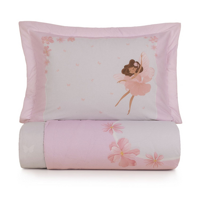 Jogo colcha Karsten Graciela 100% Algodão 180 x 260cm Solteiro Branco