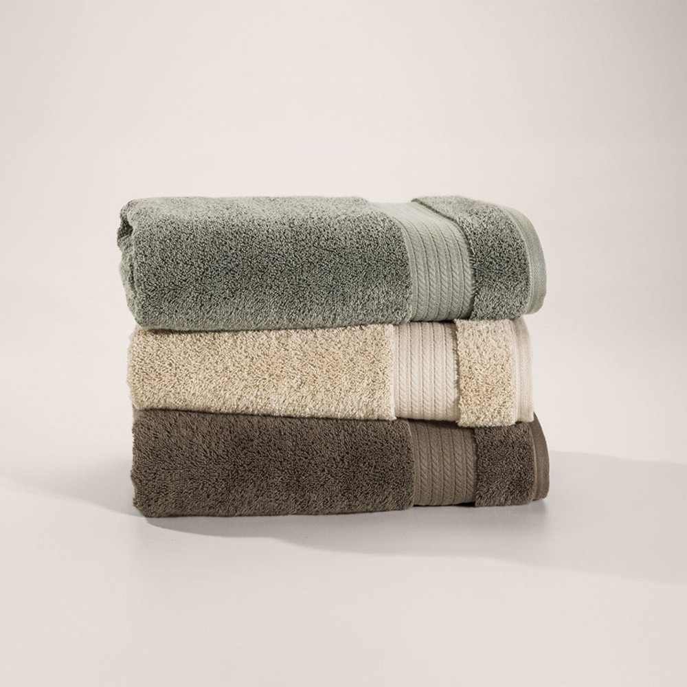 Toalha de Banho Fio Penteado 100% Algodão Magna Cinza