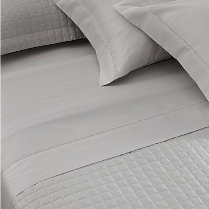 Kit Colcha Buddemeyer New Colors Micromatelassê 3 Peças 270 Fios 100% Algodão Cetim King Cor Bege