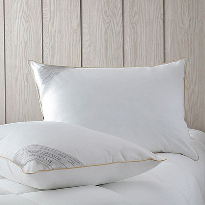 Travesseiro Toque de Pluma 50x90 cm Cor Branco 100% Poliéster