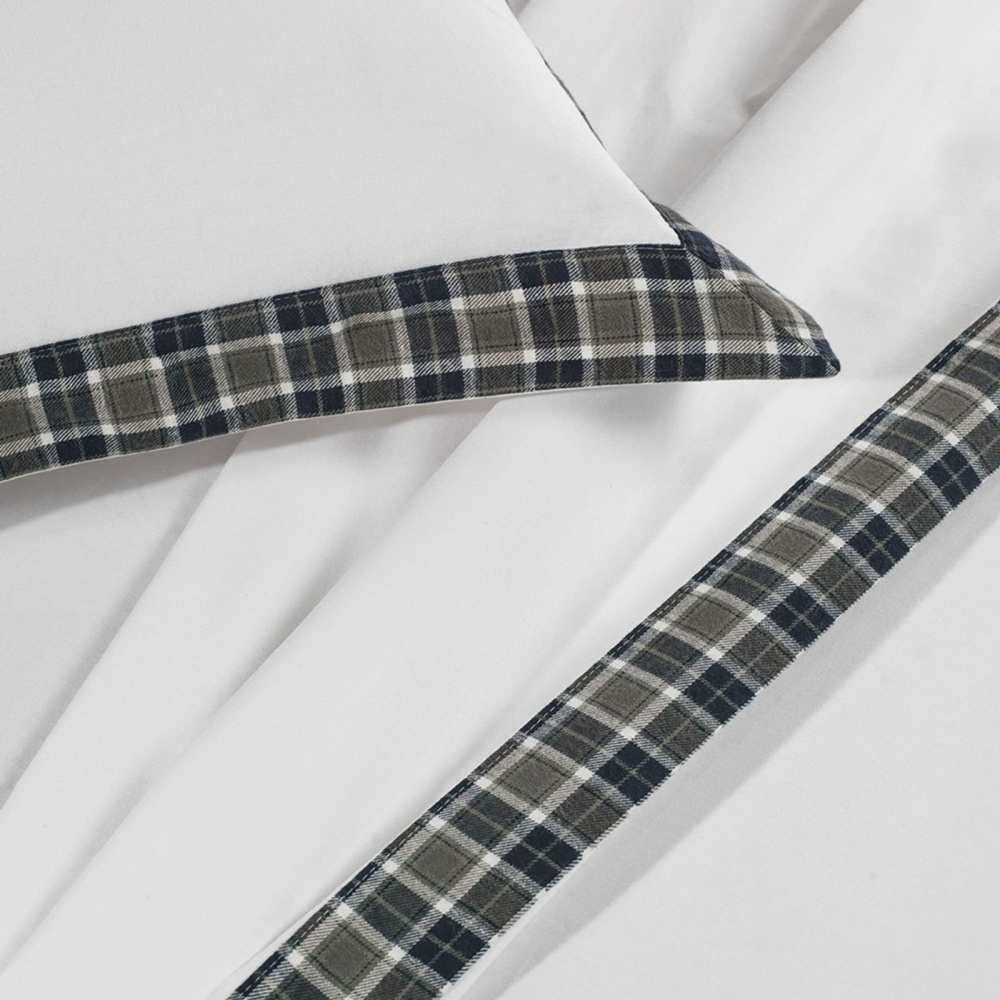 Jogo de Cama Casal 200 Fios 100% Algodão Tobias