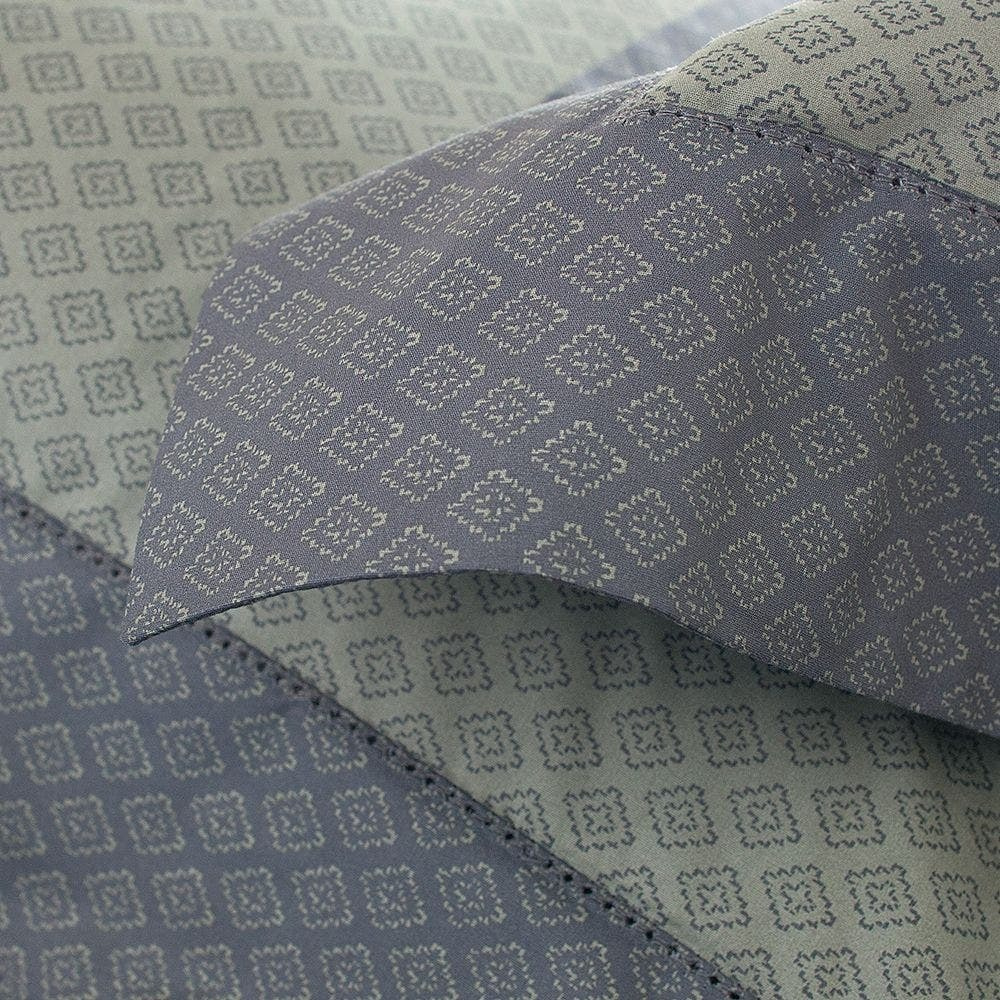 Jogo de Cama Gran Percalle Gavin 180 Fios 100% Algodão Casal Estampado