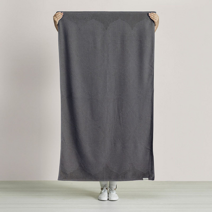 Toalha Banhão Fio Cardado 100% Algodão Galbe Grafite