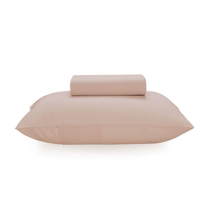 Jogo de Cama Karsten Matiza 2 Peças 100% Algodão Solteiro Rosa